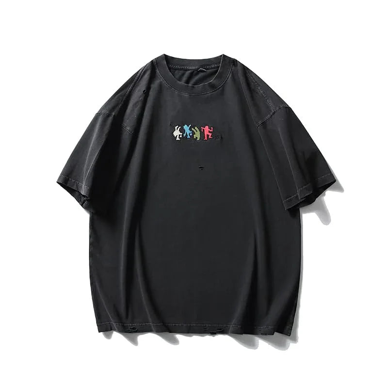 BLACKARMADA Unisex Oversized T-Shirt – Minimalist Design, 100% Cotton, Casual Wear