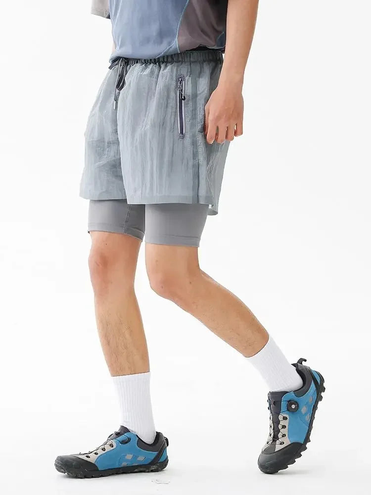 BLACKARMADA Unisex Quick Dry Athletic Shorts ¨C Running & Gym