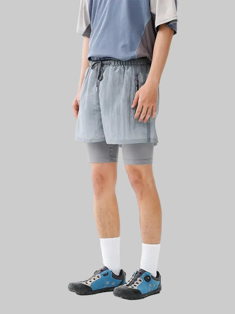 BLACKARMADA Unisex Quick Dry Athletic Shorts ¨C Running & Gym