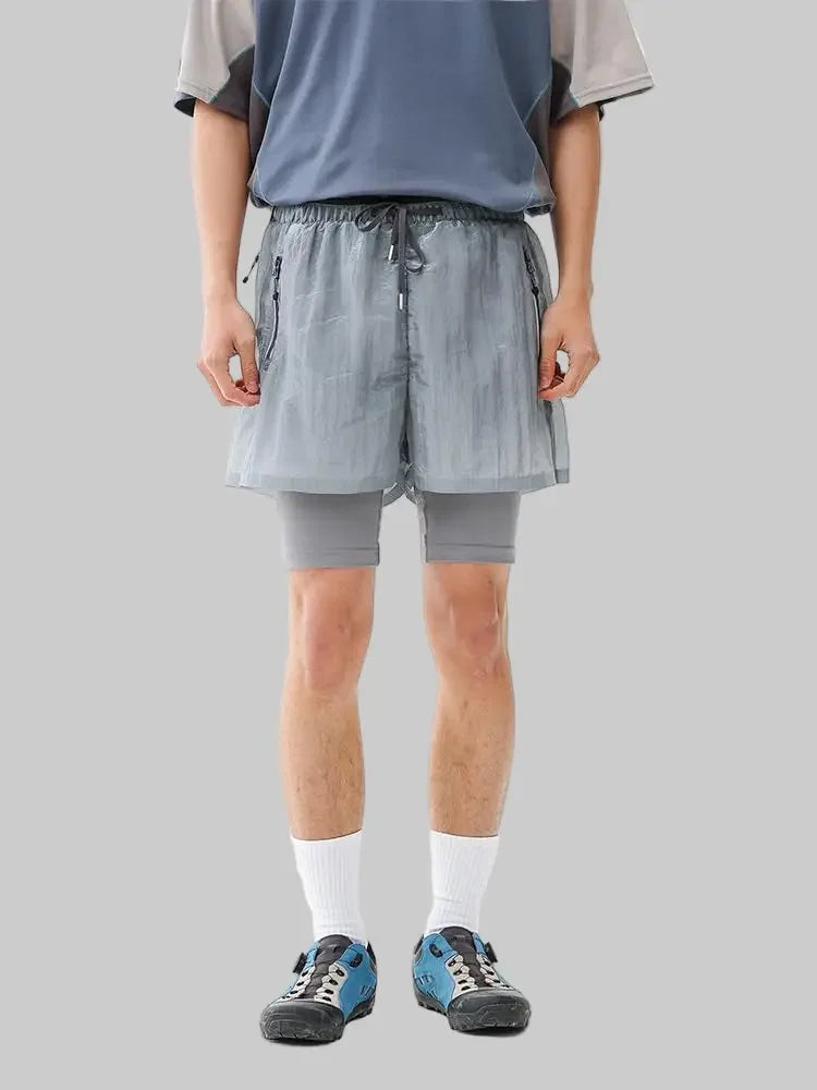BLACKARMADA Unisex Quick Dry Athletic Shorts ¨C Running & Gym