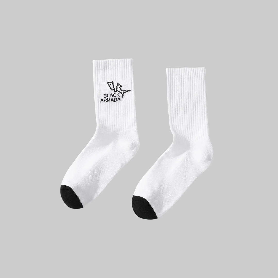 BLACKARMADA Breathable Cotton Crew Socks ¨C Cushioned Sport Socks