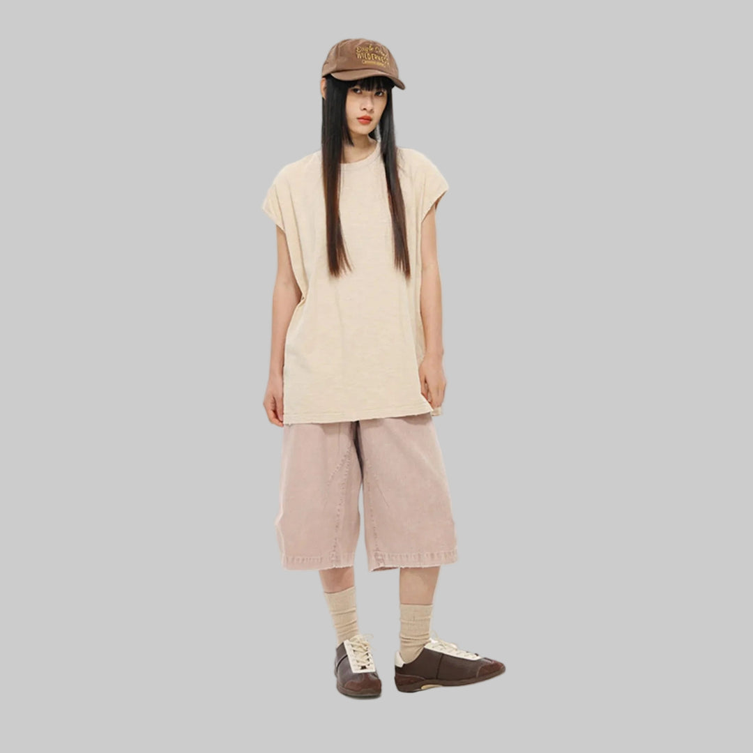 BLACKARMADA Unisex Vintage Sleeveless Tee | 100% Cotton Stone-Washed Oversized Shirt