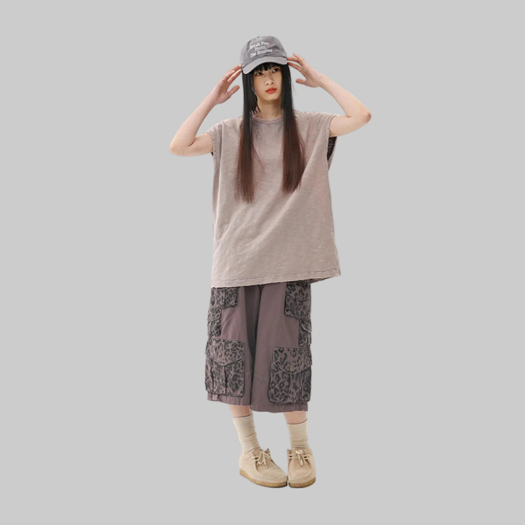 BLACKARMADA Unisex Vintage Sleeveless Tee | 100% Cotton Stone-Washed Oversized Shirt
