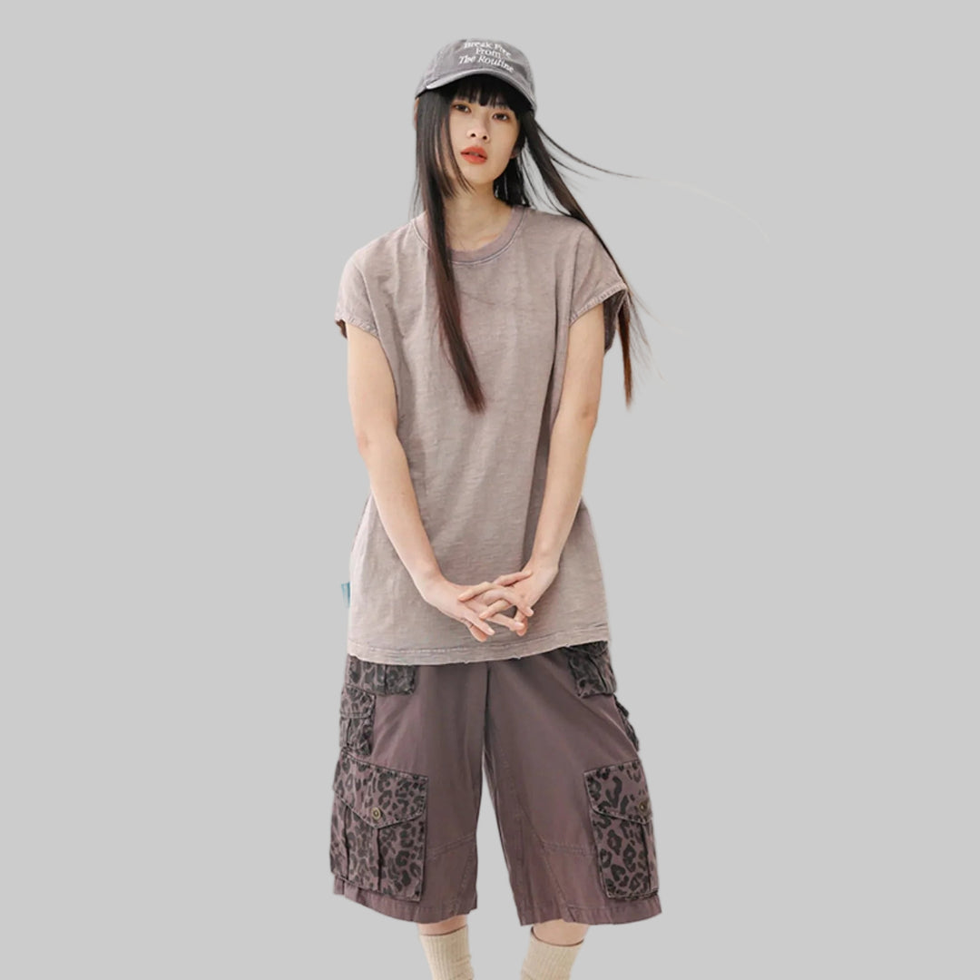 BLACKARMADA Unisex Vintage Sleeveless Tee | 100% Cotton Stone-Washed Oversized Shirt