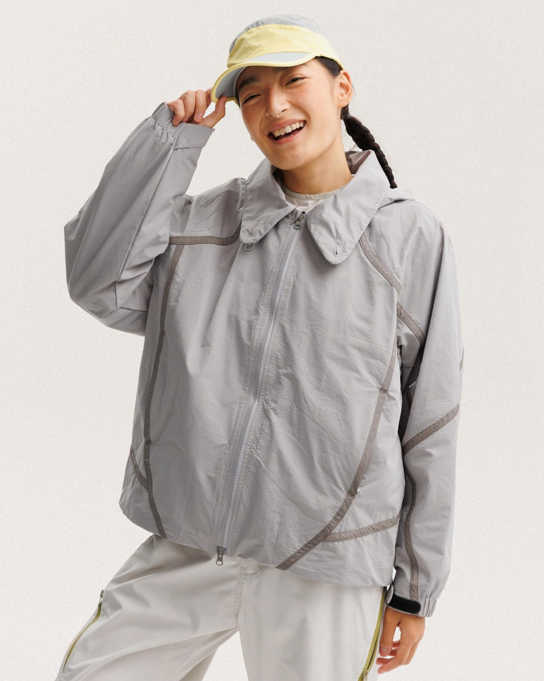 BLACKARMADA Lightweight Waterproof Hiking Jacket for Men & Women with Multi-Style Collar, Windproof Outdoor Shell