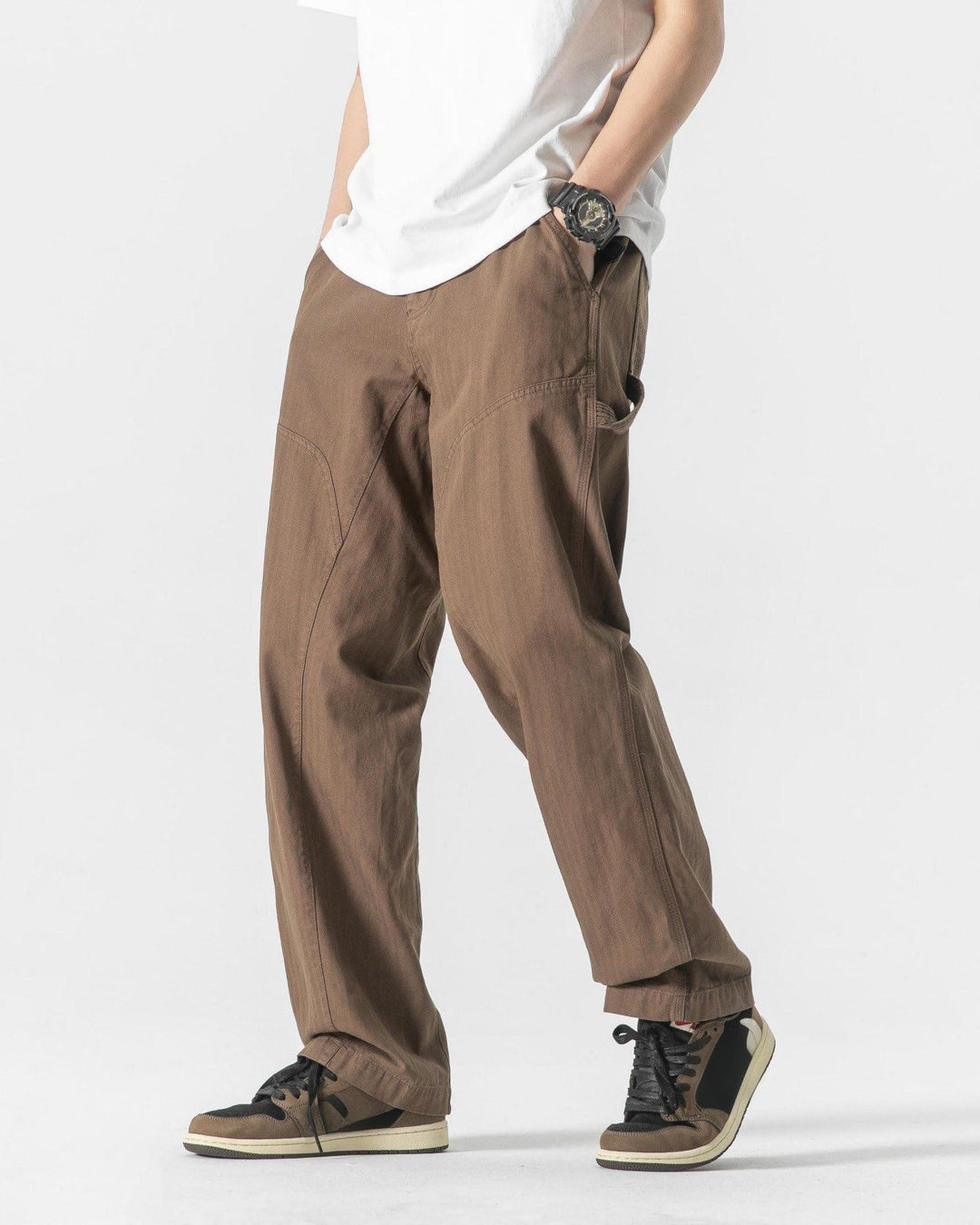 BLACKARMADA Unisex Baggy Parachute Cargo Pants | Tactical Work, Y2K Style, Waterproof Multi-Pocket Outdoor Trousers