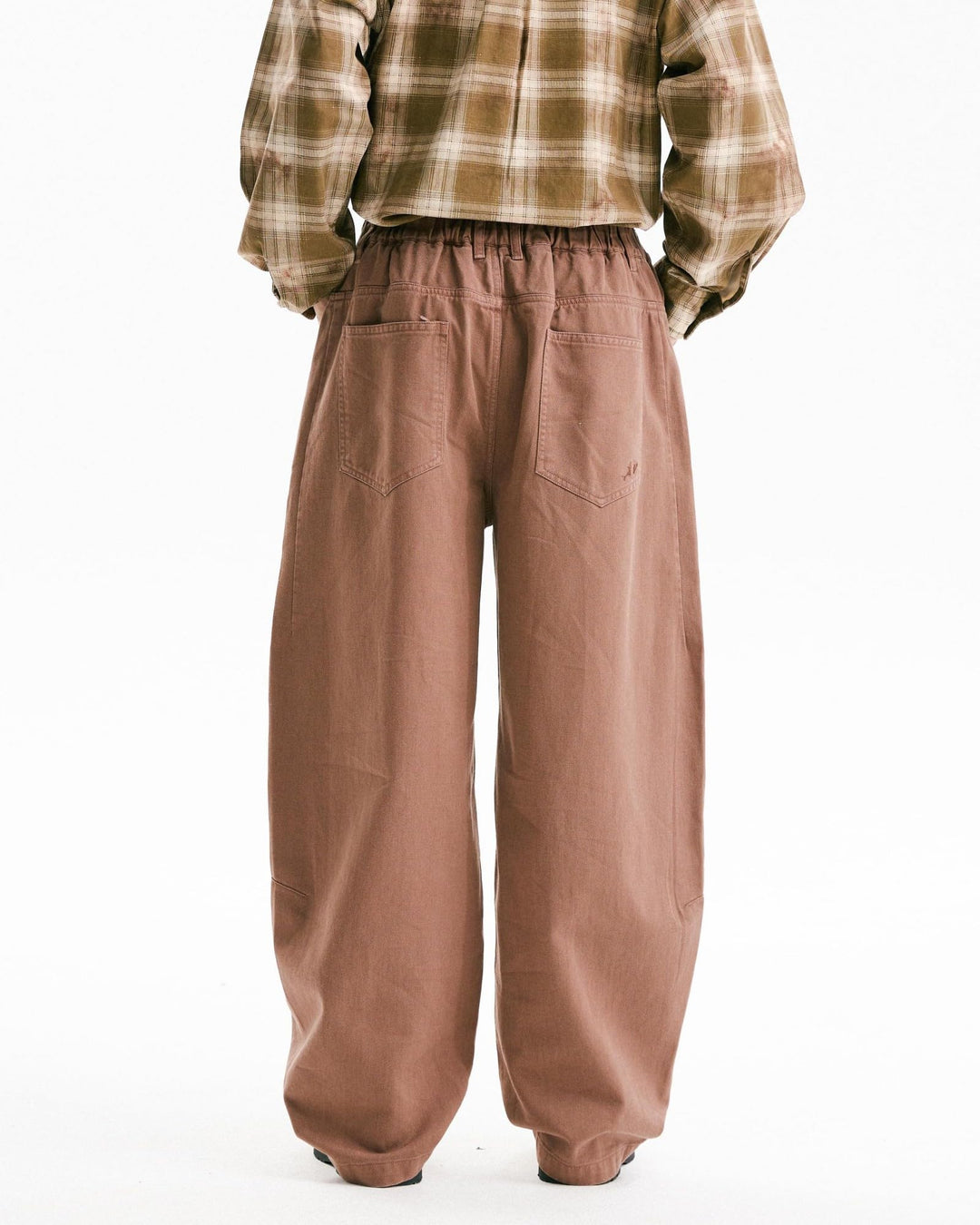 BLACKARMADA Vintage Curved-Leg 5-Pocket Pants for Men & Women, Retro Workwear Trousers