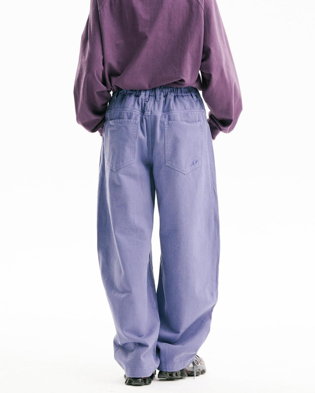 BLACKARMADA Vintage Curved-Leg 5-Pocket Pants for Men & Women, Retro Workwear Trousers