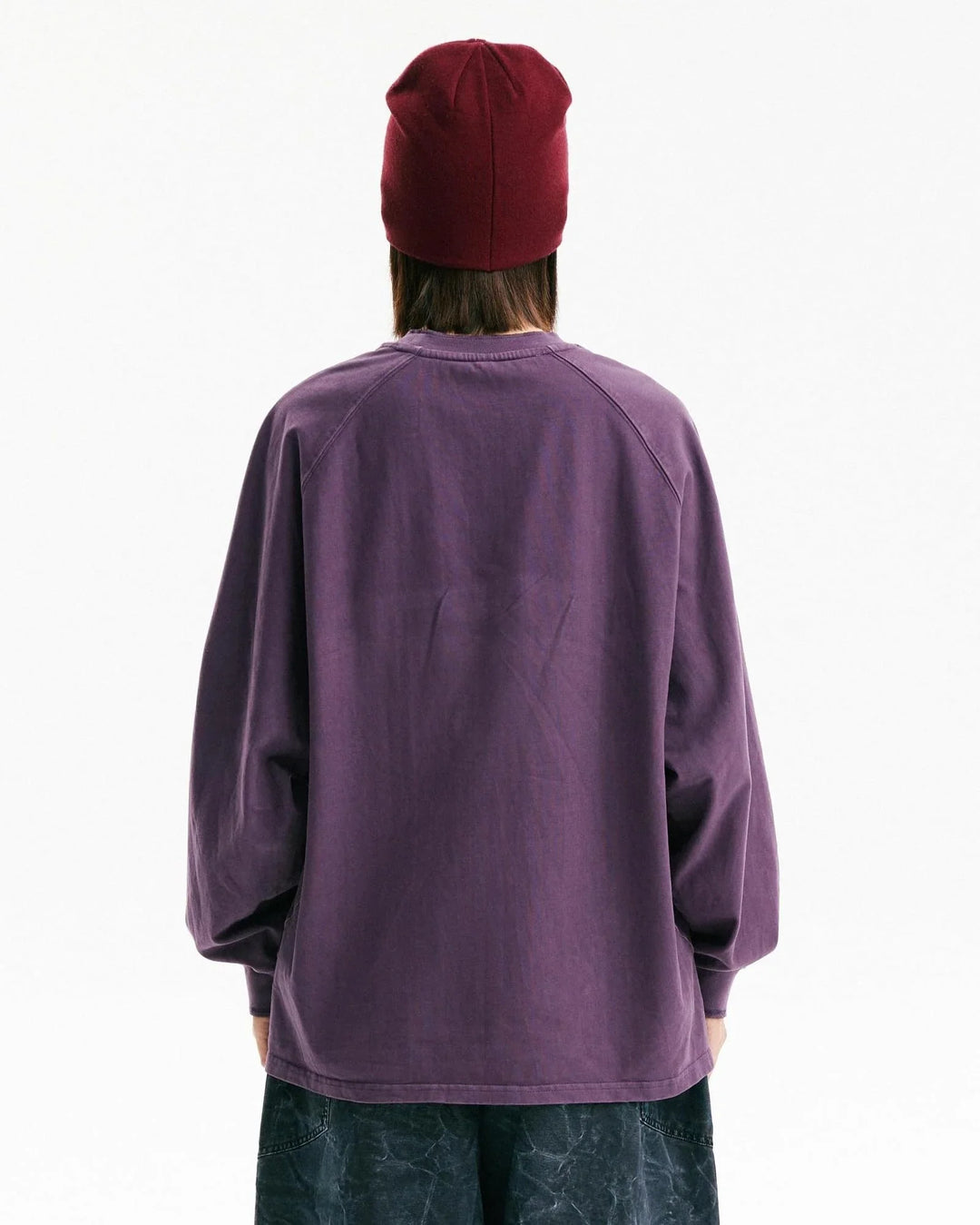 BLACKARMADA Vintage Washed Unisex Long Sleeve Tee | Relaxed Fit Cotton Shirt