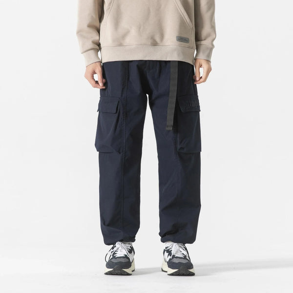 BLACKARMADA Unisex Wide-Leg Cargo Pants | Tactical Stretch Twill Pants for Men & Women