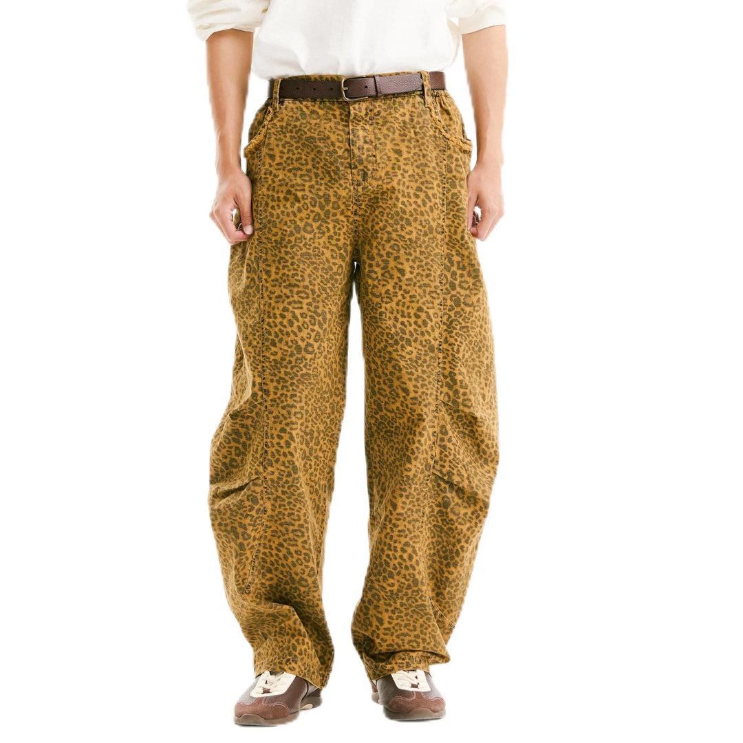 BLACKARMADA Vintage Cargo Pants | Cotton Wide-Leg Workwear for Men & Women