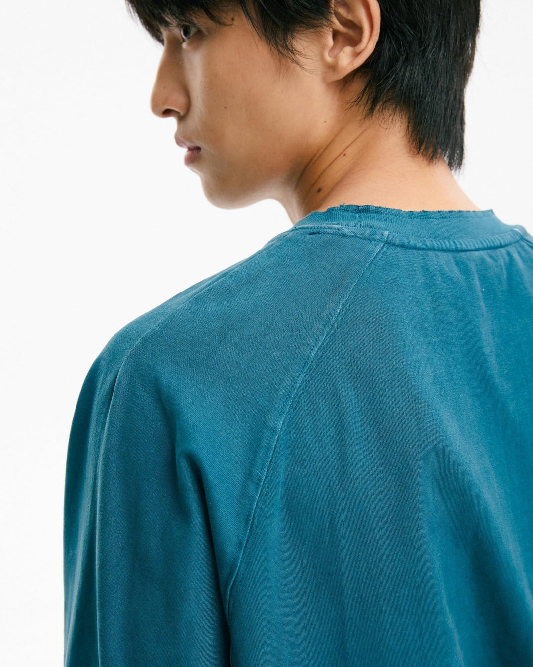 BLACKARMADA Vintage Washed Unisex Long Sleeve Tee | Relaxed Fit Cotton Shirt
