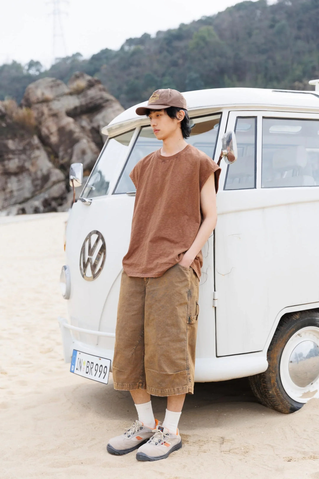 BLACKARMADA Unisex Vintage Sleeveless Tee | 100% Cotton Stone-Washed Oversized Shirt