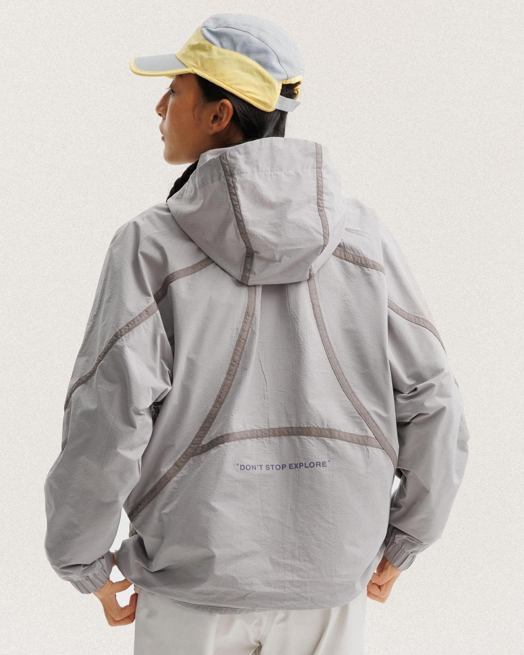 BLACKARMADA Lightweight Waterproof Hiking Jacket for Men & Women with Multi-Style Collar, Windproof Outdoor Shell