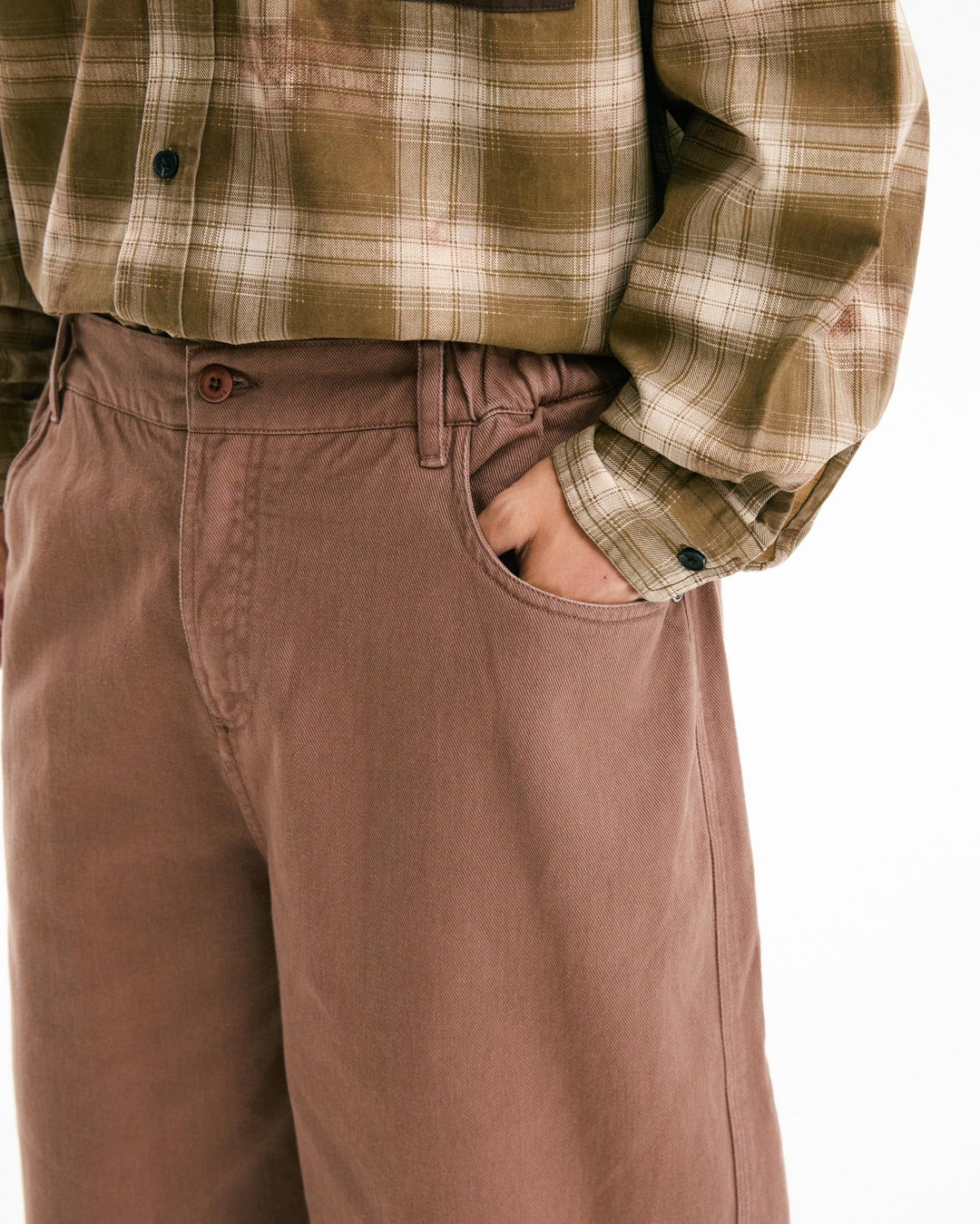 BLACKARMADA Vintage Curved-Leg 5-Pocket Pants for Men & Women, Retro Workwear Trousers