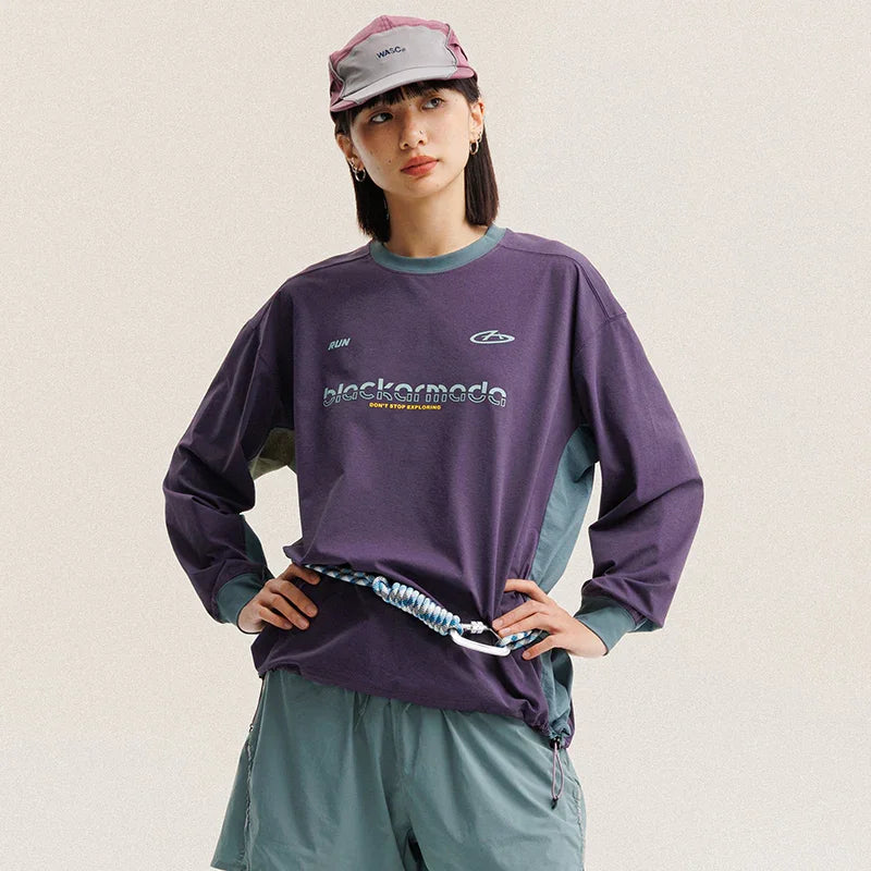 BLACKARMADA Unisex Quick Dry Long Sleeve T-Shirt | Lightweight & Loose Fit for Active Lifestyle