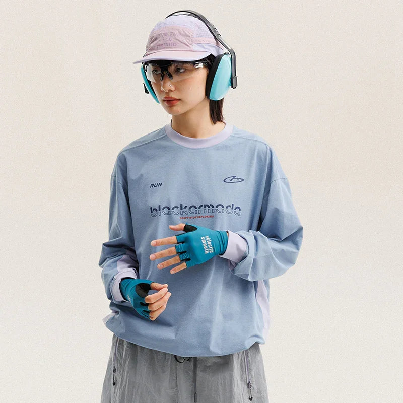 BLACKARMADA Unisex Quick Dry Long Sleeve T-Shirt | Lightweight & Loose Fit for Active Lifestyle