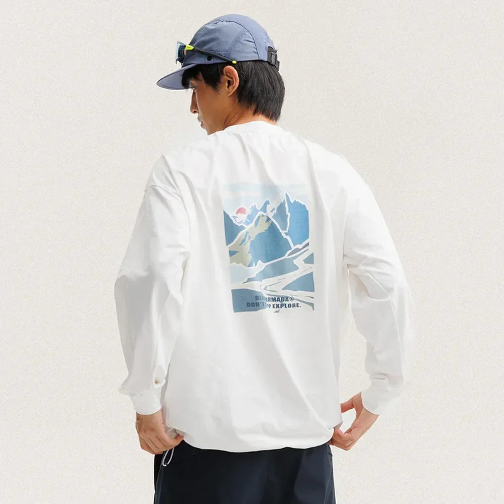 BLACKARMADA Quick-Dry Long Sleeve T-Shirt – Lightweight & Breathable for Outdoor Activities