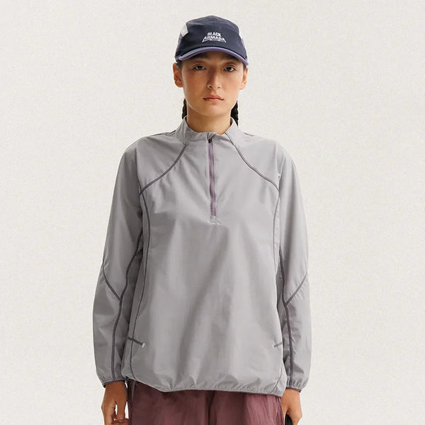 BLACKARMADA Quick-Dry Running Shirt | Lightweight Long Sleeve Half-Zip for Men & Women