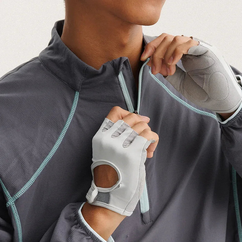 BLACKARMADA Quick-Dry Running Shirt | Lightweight Long Sleeve Half-Zip for Men & Women