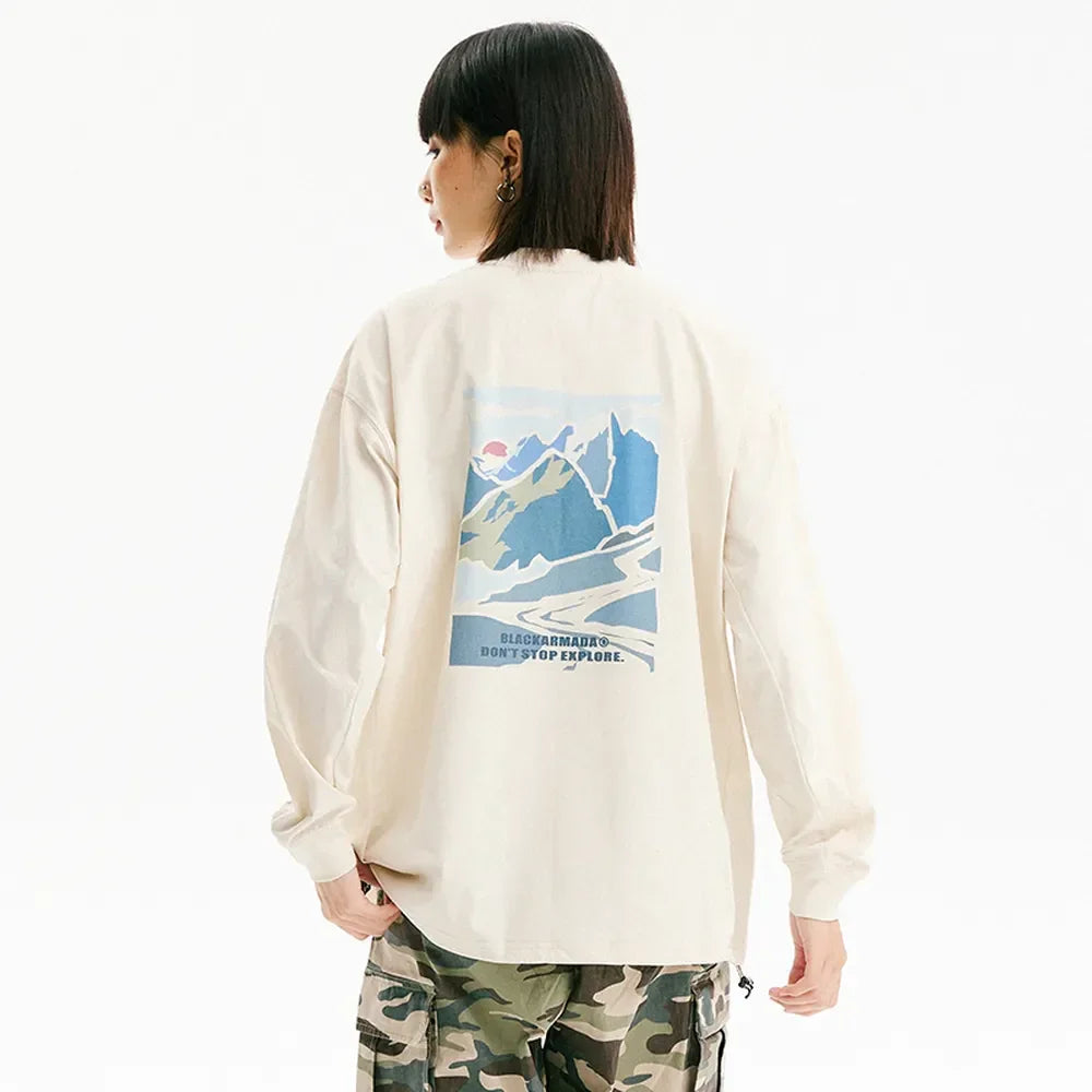 BLACKARMADA Quick-Dry Long Sleeve T-Shirt – Lightweight & Breathable for Outdoor Activities