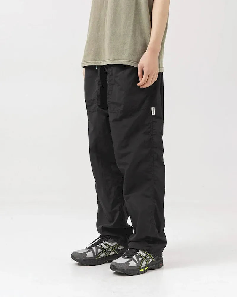 BLACKARMADA Waterproof Baggy Parachute Pants – Breathable Quick-Dry Joggers for Hiking & Outdoor Activities