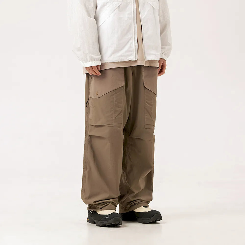 BLACKARMADA Parachute Cargo Pants – Quick Dry, Lightweight Joggers for Men & Women
