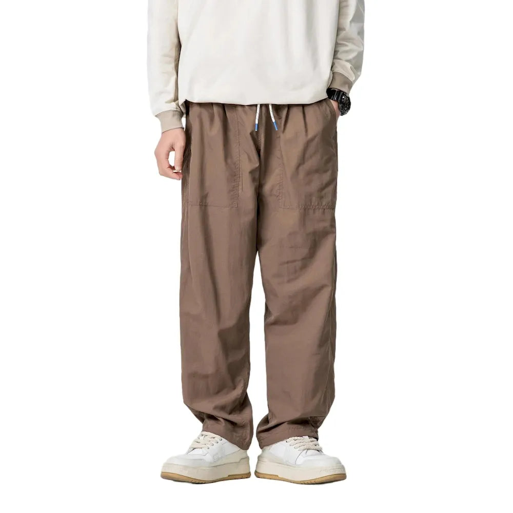 BLACKARMADA Waterproof Baggy Parachute Pants – Breathable Quick-Dry Joggers for Hiking & Outdoor Activities
