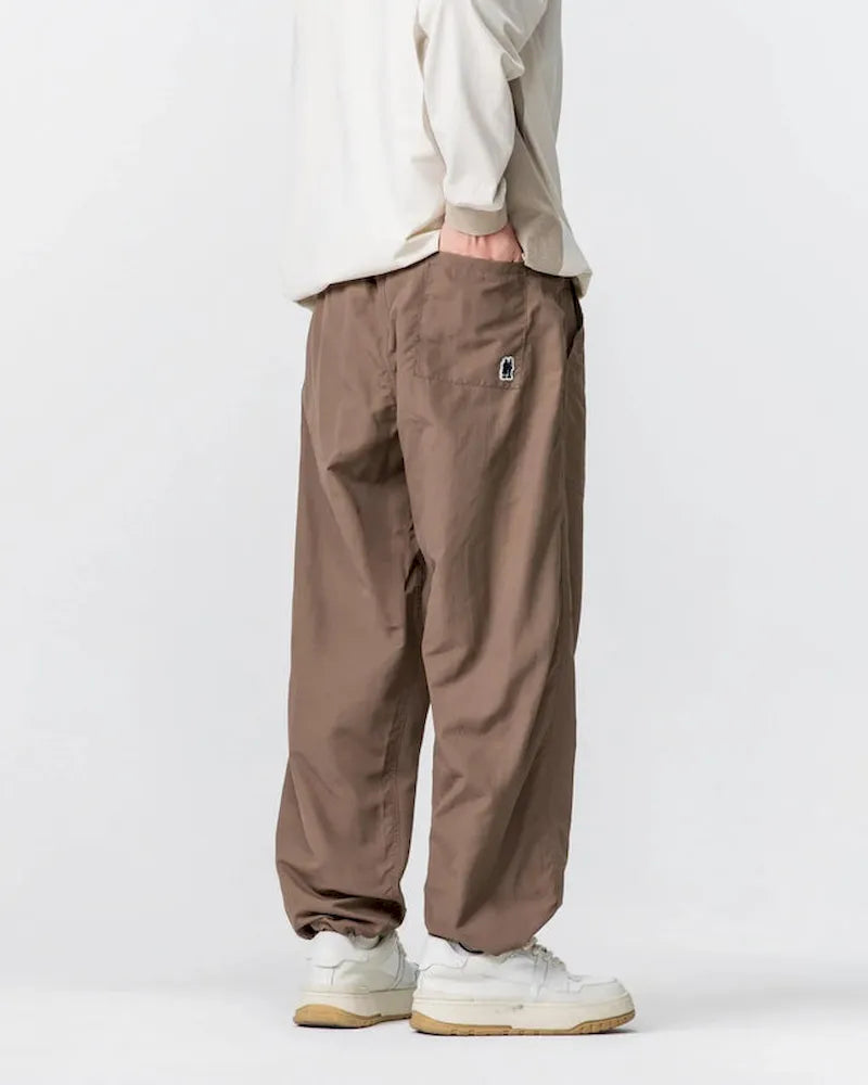 BLACKARMADA Waterproof Baggy Parachute Pants – Breathable Quick-Dry Joggers for Hiking & Outdoor Activities