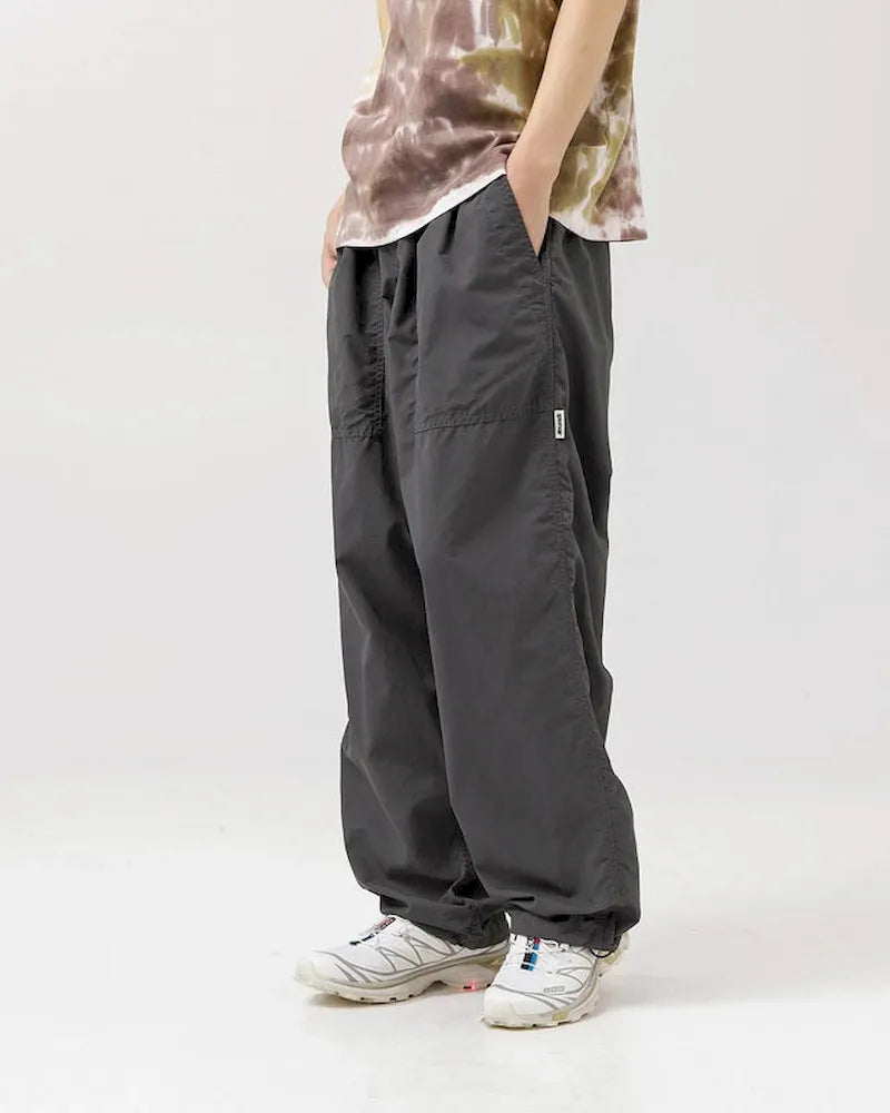 BLACKARMADA Waterproof Baggy Parachute Pants – Breathable Quick-Dry Joggers for Hiking & Outdoor Activities