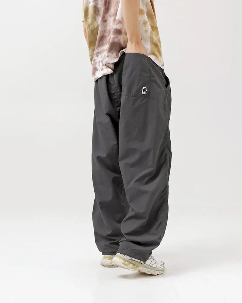 BLACKARMADA Waterproof Baggy Parachute Pants – Breathable Quick-Dry Joggers for Hiking & Outdoor Activities