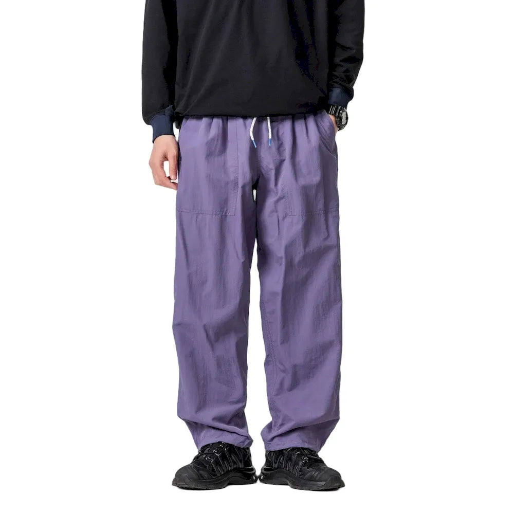 BLACKARMADA Waterproof Baggy Parachute Pants – Breathable Quick-Dry Joggers for Hiking & Outdoor Activities