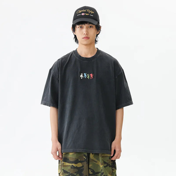 BLACKARMADA Unisex Oversized T-Shirt - Minimalist, 100% Cotton Casual Wear