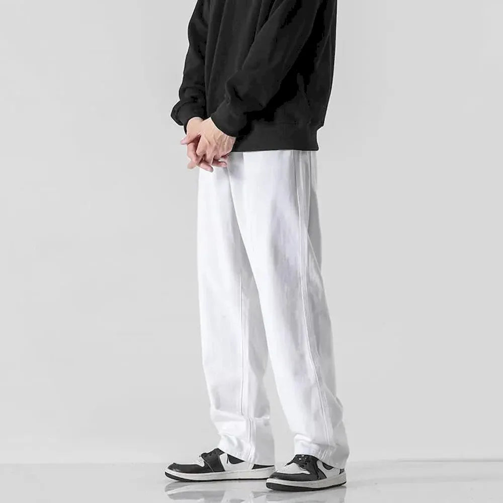 BLACKARMADA Men & Women Vintage Washed Cotton Work Pants – Slim Fit, Unisex