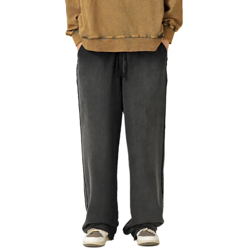 BLACKARMADA Vintage Baggy Sweatpants | 100% Cotton Washed Drawstring Work Pants