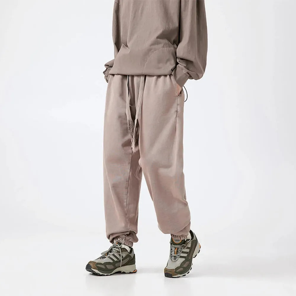 BLACKARMADA Unisex Heavyweight Vintage Cargo Pants - 100% Cotton, 3D Tapered Fit