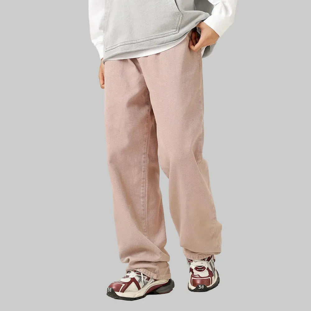 BLACKARMADA Unisex Vintage Washed Heavy Cotton Carpenter Cargo Pants ¨C Baggy Straight-Leg Workwear