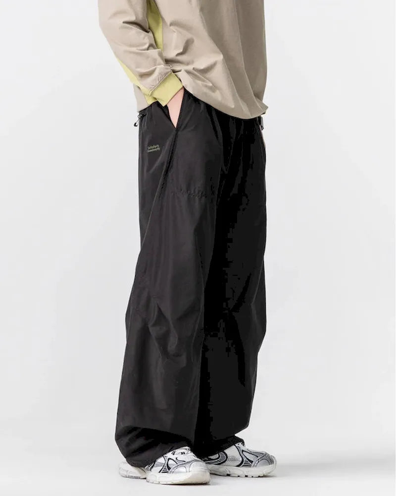 BLACKARMADA Unisex Lightweight Waterproof Baggy Hiking Pants,Parachute Work Pants,Wide Leg Summer Sweatpants,Fishing Trousers