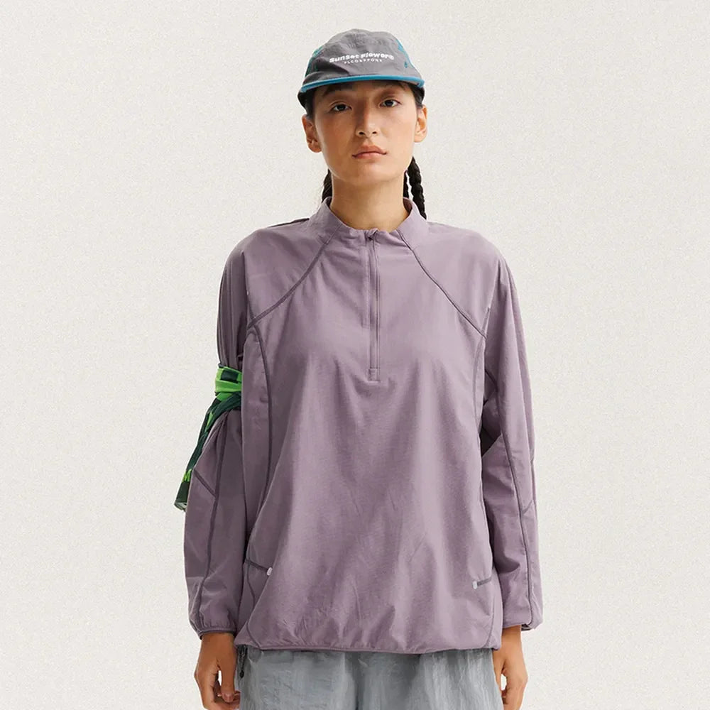 BLACKARMADA Quick-Dry Running Shirt | Lightweight Long Sleeve Half-Zip for Men & Women