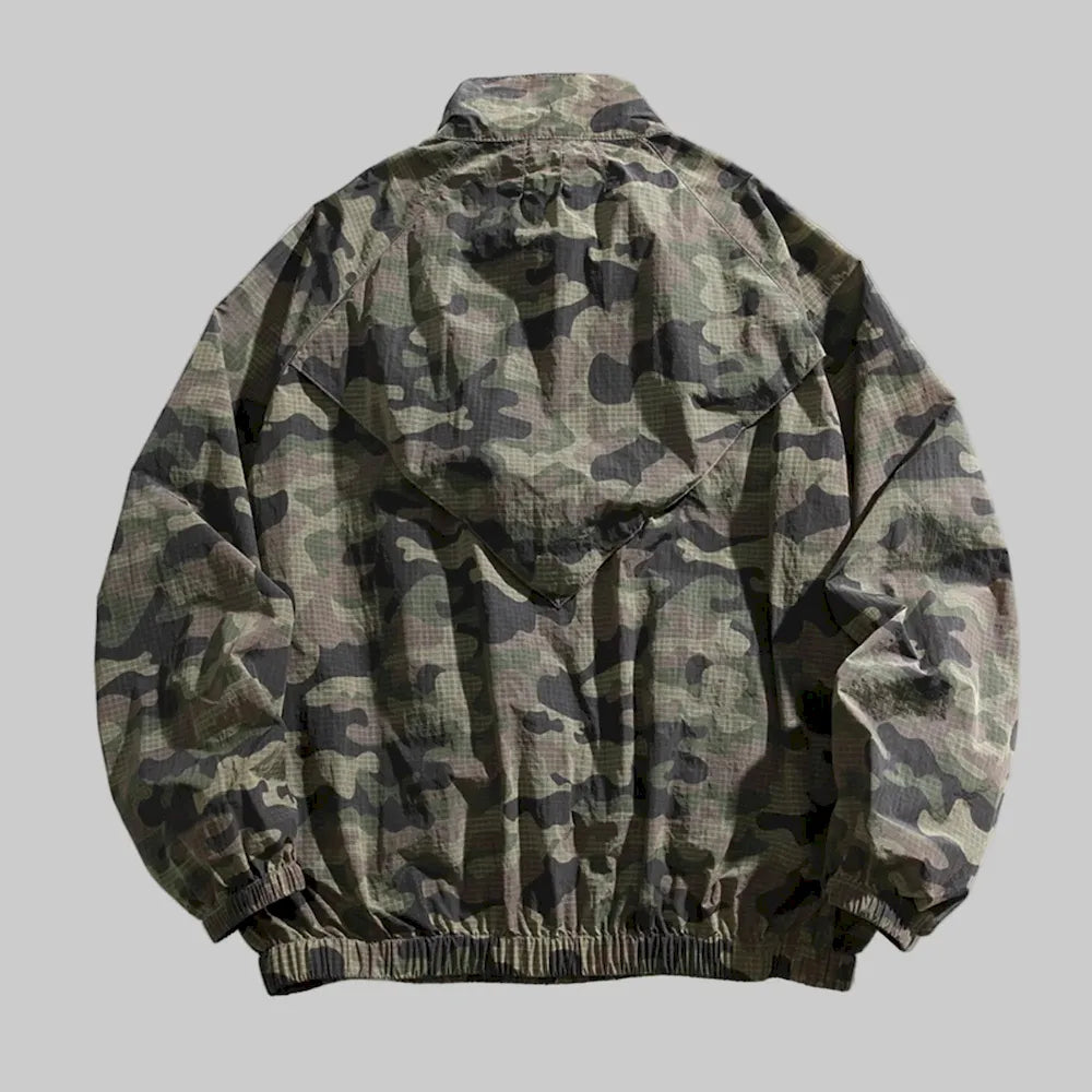 BLACKARMADA UPF50+ Sun Protection Military Camo Jacket - Waterproof & Windproof
