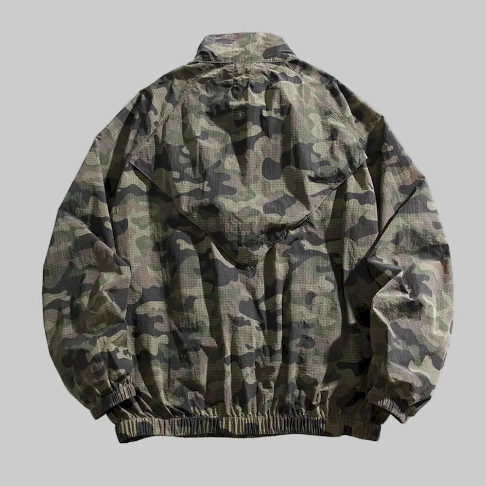 BLACKARMADA UPF50+ Sun Protection Military Camo Jacket - Waterproof & Windproof