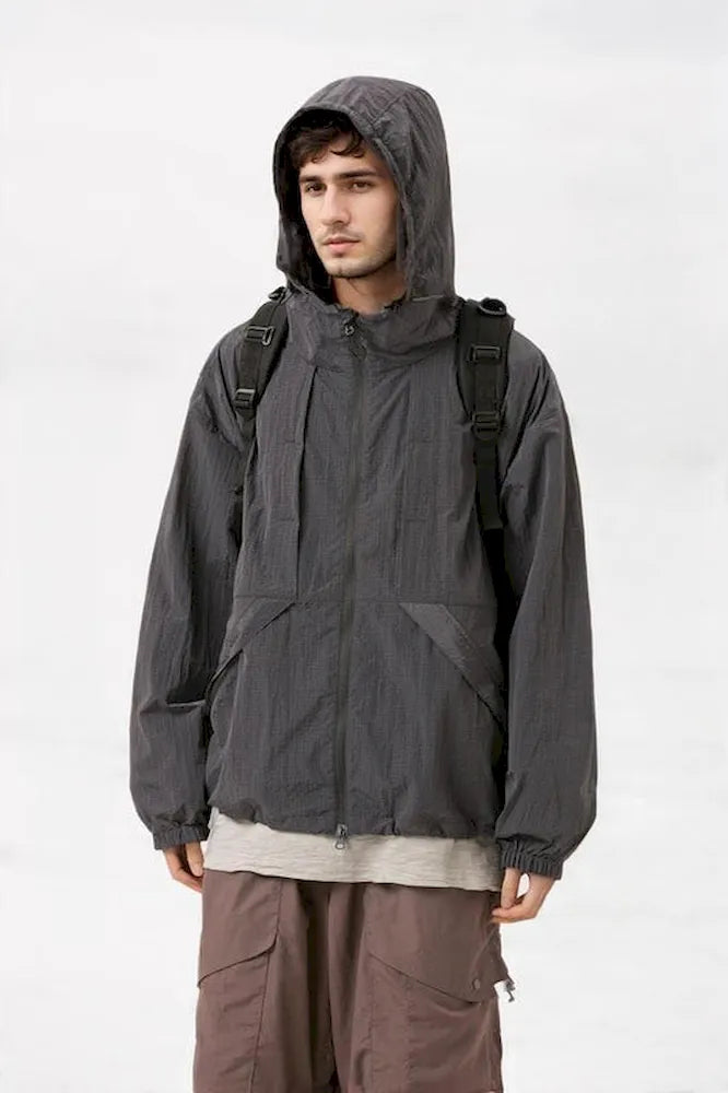 BLACKARMADA UV Protection Windbreaker - Lightweight & Breathable Outdoor Jacket