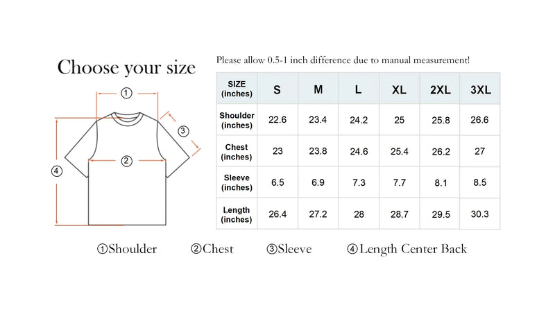 BLACKARMADA Unisex Heavyweight Oversized T-Shirt-100% Cotton, Night-Glo Graphic & Retro