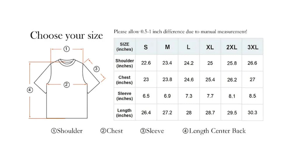 BLACKARMADA Unisex Oversized Gradient T-Shirt – 300G Heavy Cotton, Retro Streetwear Design