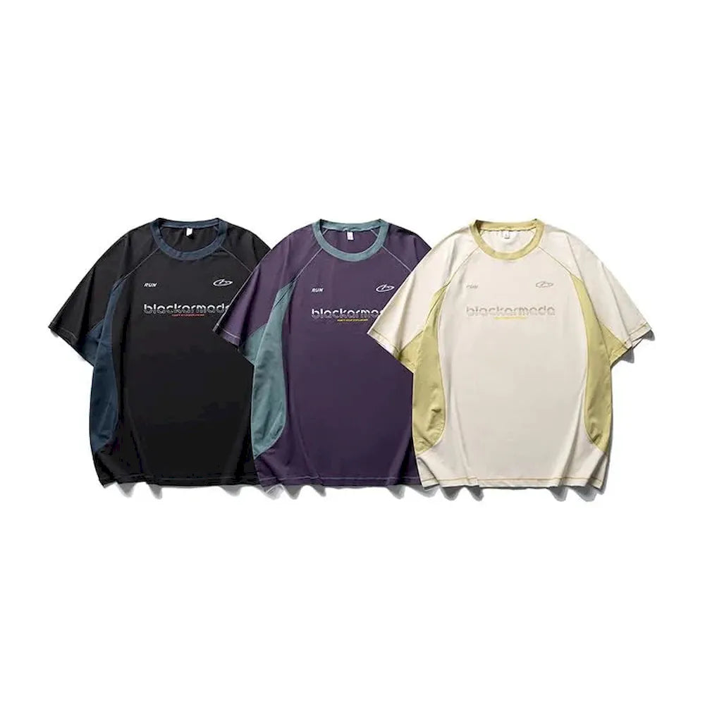 BLACKARMADA Unisex Quick-Dry Silicone Print T-Shirt | Lightweight & Breathable Activewear