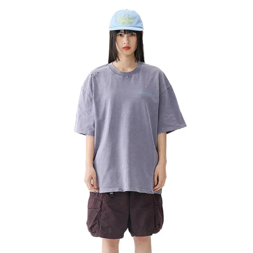 BLACKARMARA Unisex Casual T-Shirt,Bold Contrast Print,Signature Design,Relaxed Fit for Everyday&Summer