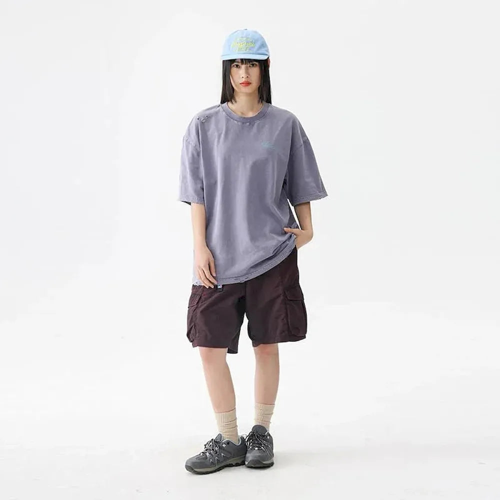 BLACKARMARA Unisex Casual T-Shirt,Bold Contrast Print,Signature Design,Relaxed Fit for Everyday&Summer