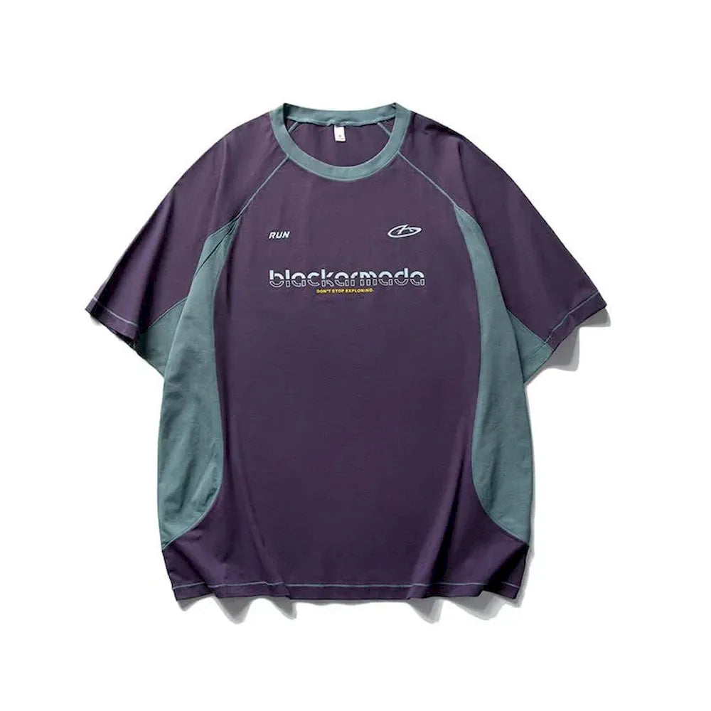 BLACKARMADA Unisex Quick-Dry Silicone Print T-Shirt | Lightweight & Breathable Activewear