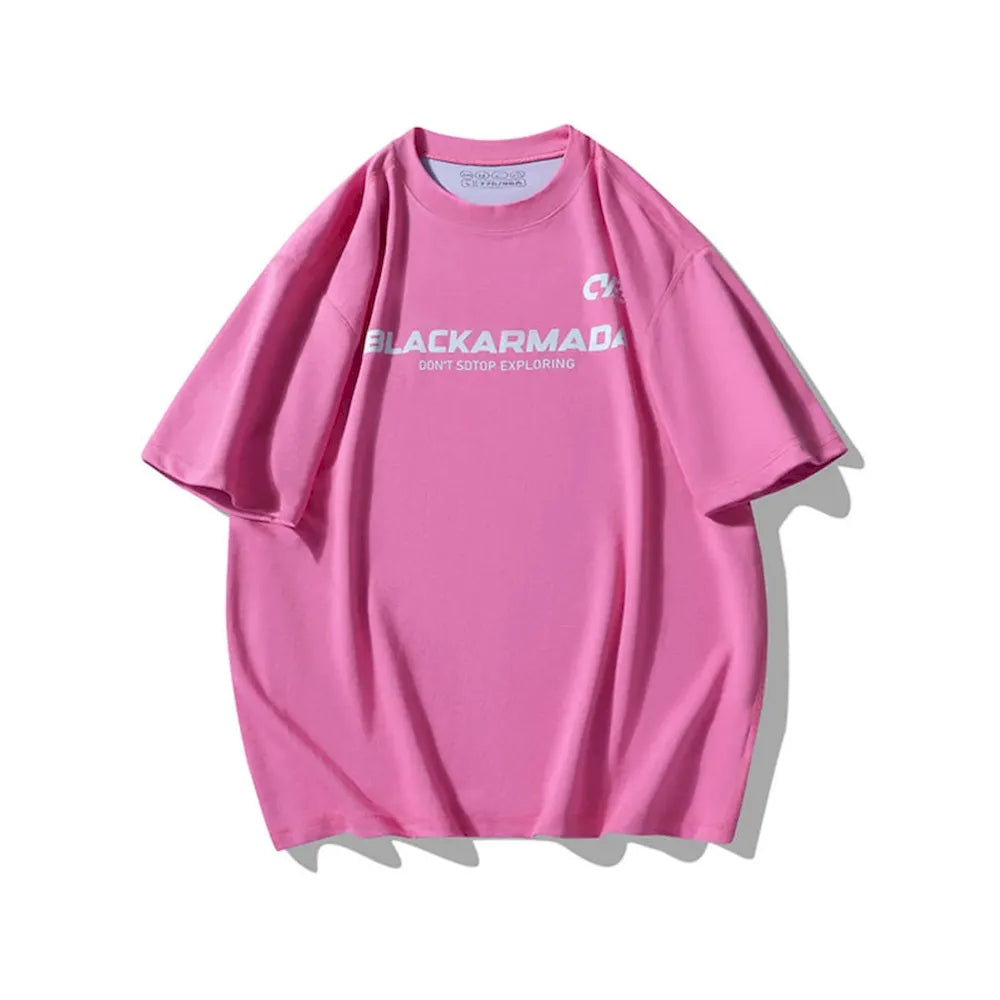 BLACKARMADA Unisex Oversized Tee | Breathable Cotton-Poly Blend, Casual Streetwear for All Body Types