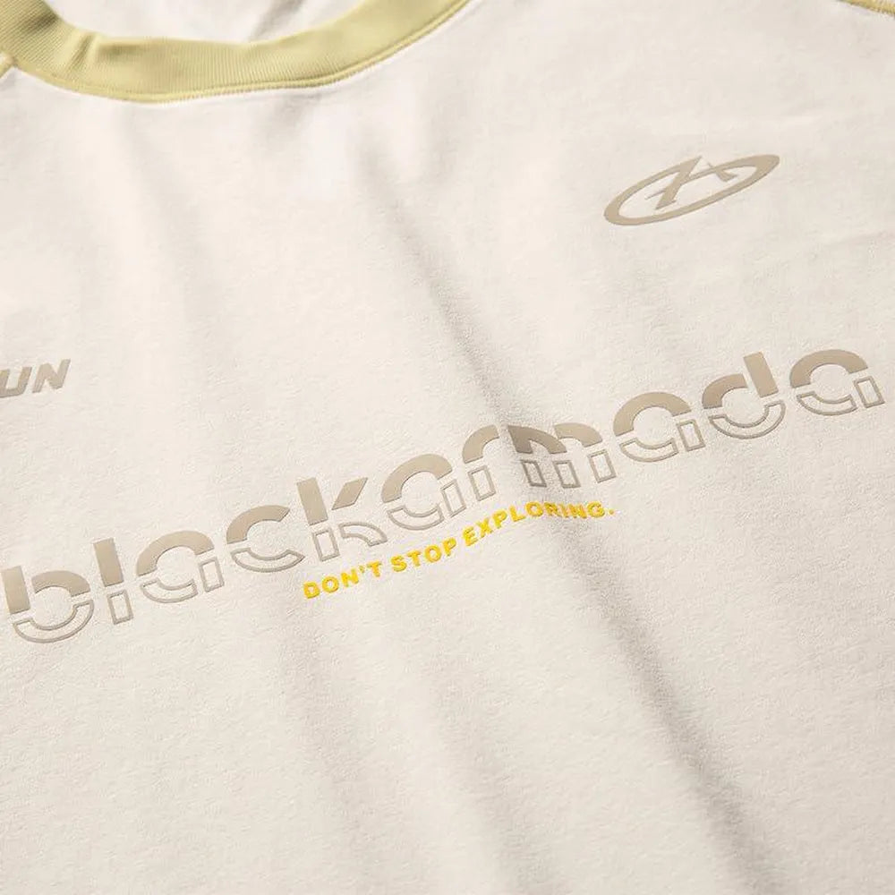 BLACKARMADA Unisex Quick-Dry Silicone Print T-Shirt | Lightweight & Breathable Activewear